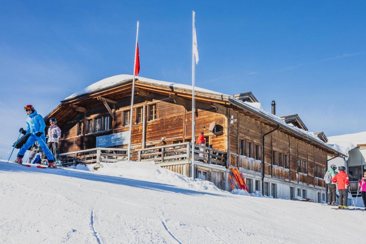 Berghotel Leiterli Lenk Zewnętrze zdjęcie
