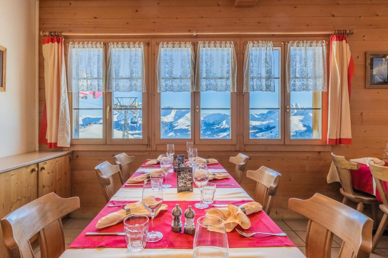 Berghotel Leiterli Lenk Zewnętrze zdjęcie